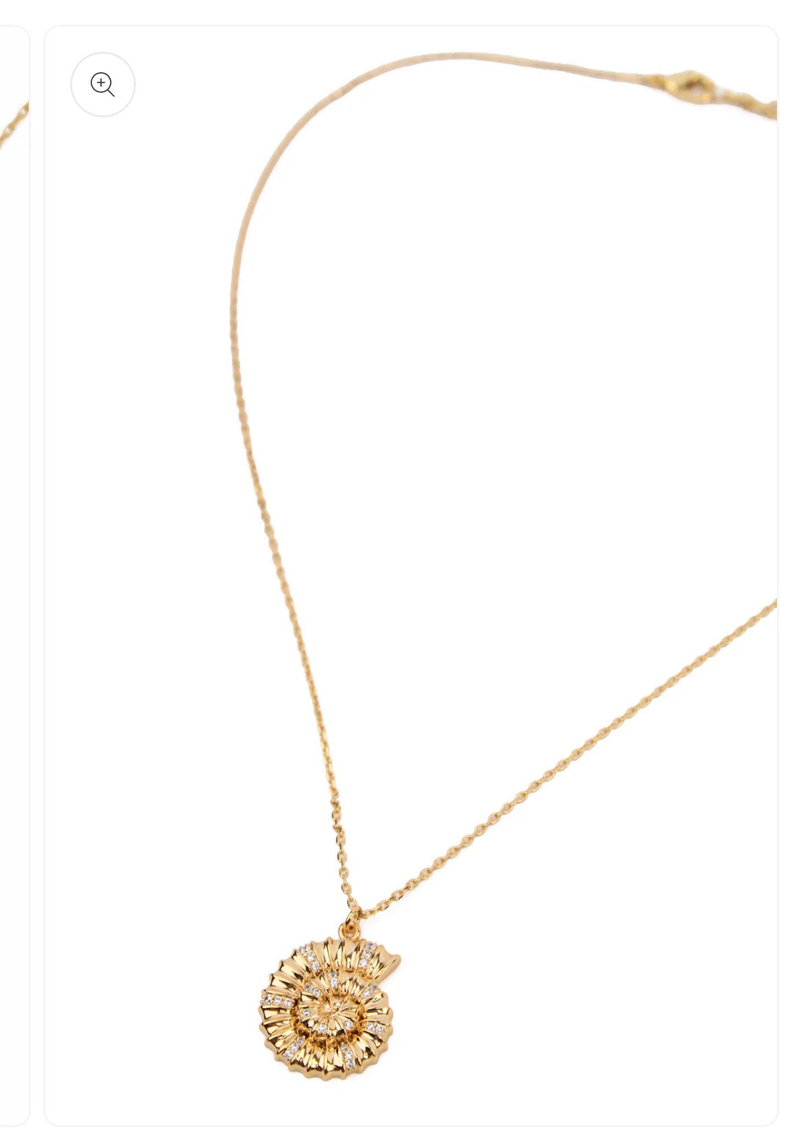 Round Shell Necklace