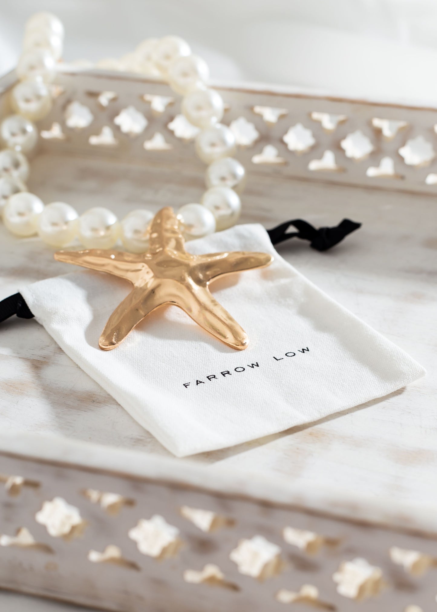 Beaded Starfish Necklace & Earring Sets