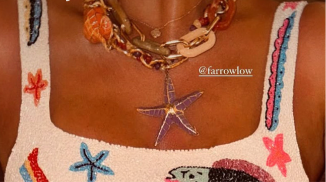 Antigua Starfish Necklace & Earring Set - GIRLS25