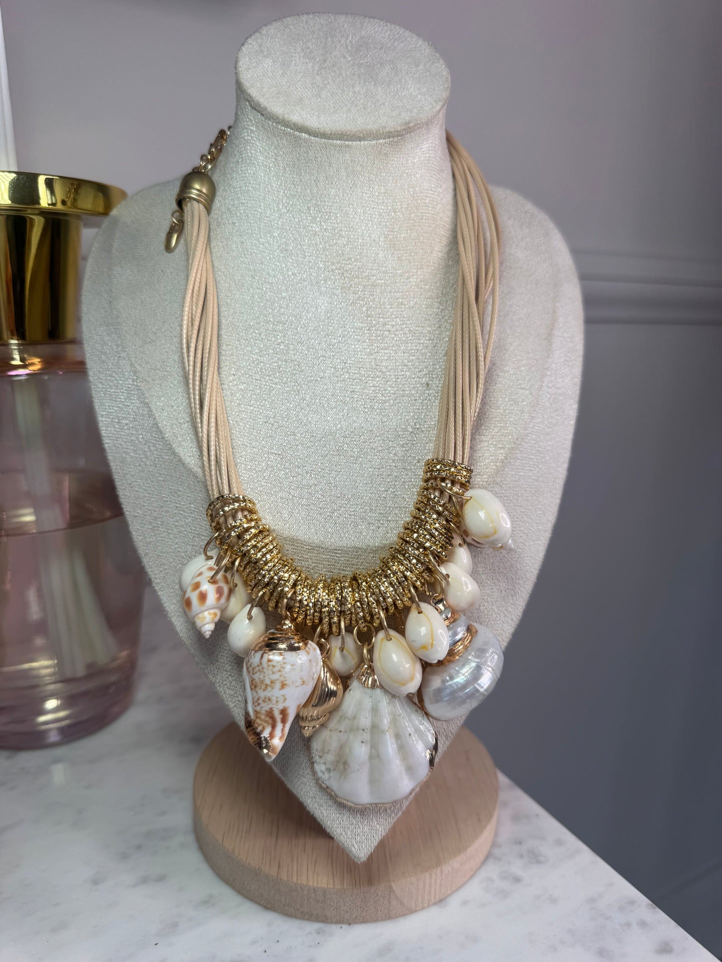 Aurelia Shell Charm Necklace