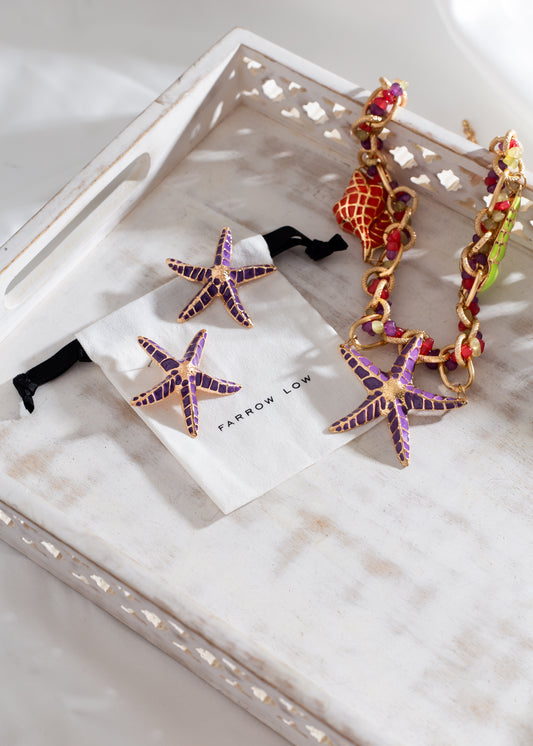 Antigua Starfish Necklace & Earring Set - GIRLS25