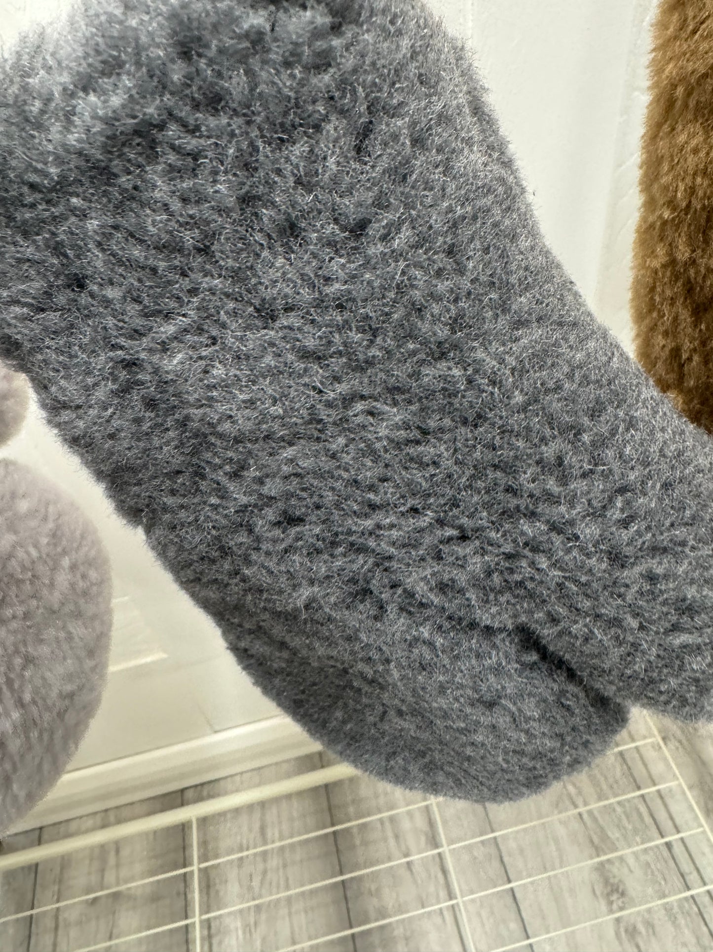 Teddy Mittens On A String