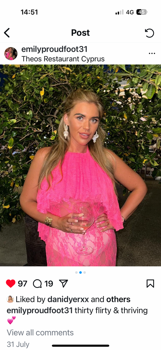 Petal Beaded Drop Earrings