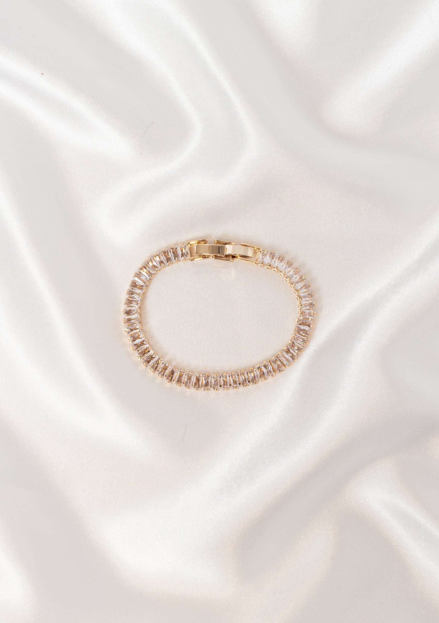 Baguette Style Necklace & Earring Sets in Silver, Gold & Rainbow 🌈