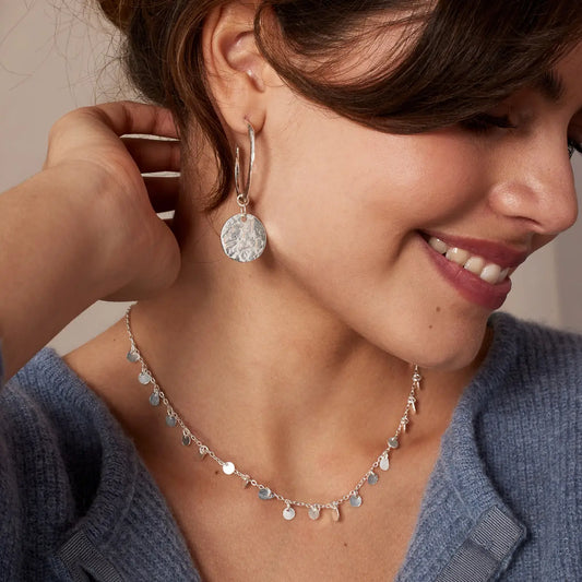 Ashiana Brooke Silver Choker Necklace