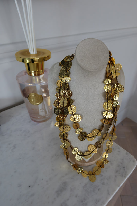 Ushuaia Layered Disc Necklace