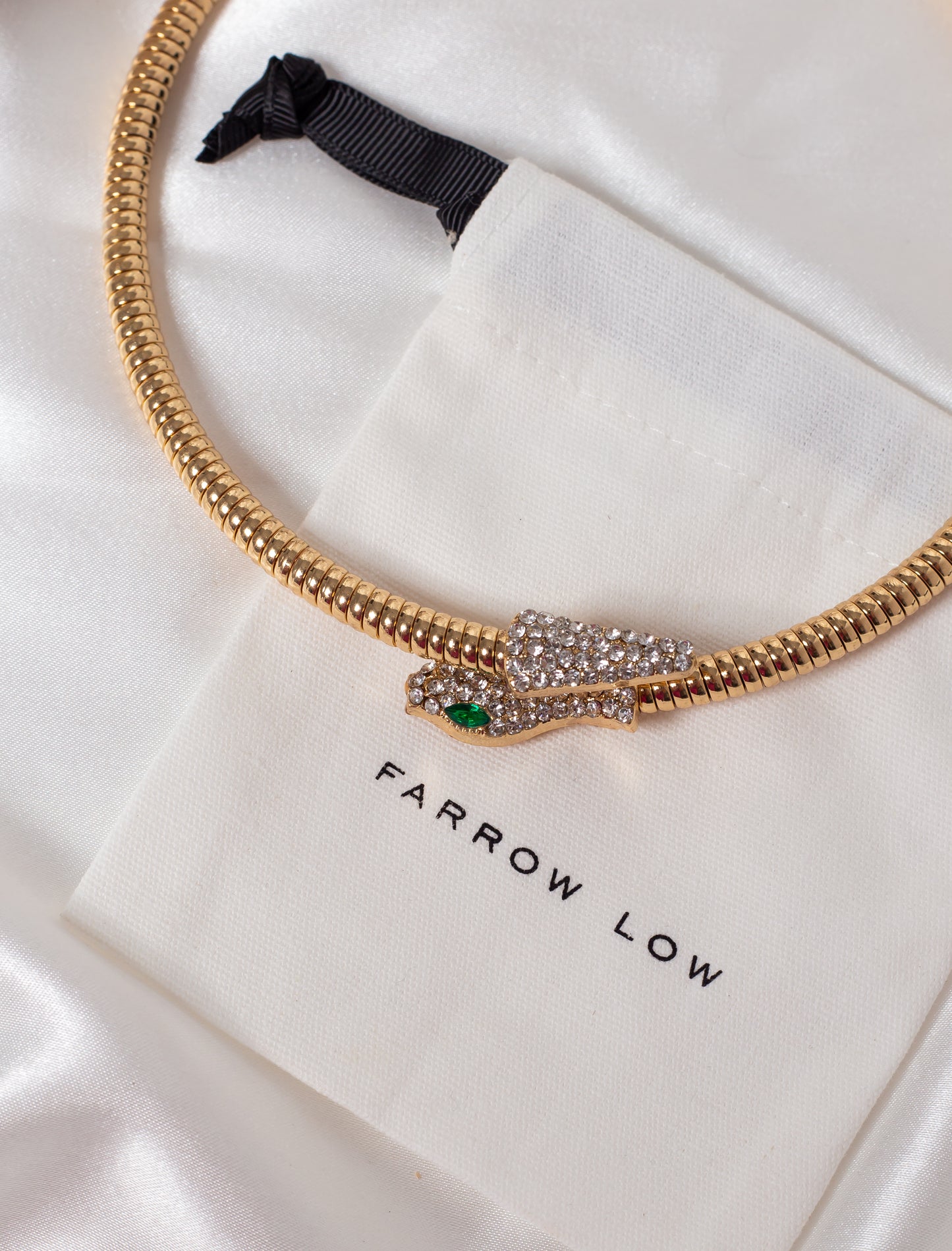 Entwined Serpent Collar & Bracelet Sets In Gold & Silver