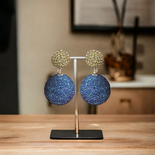 Shimmer Orb Earrings