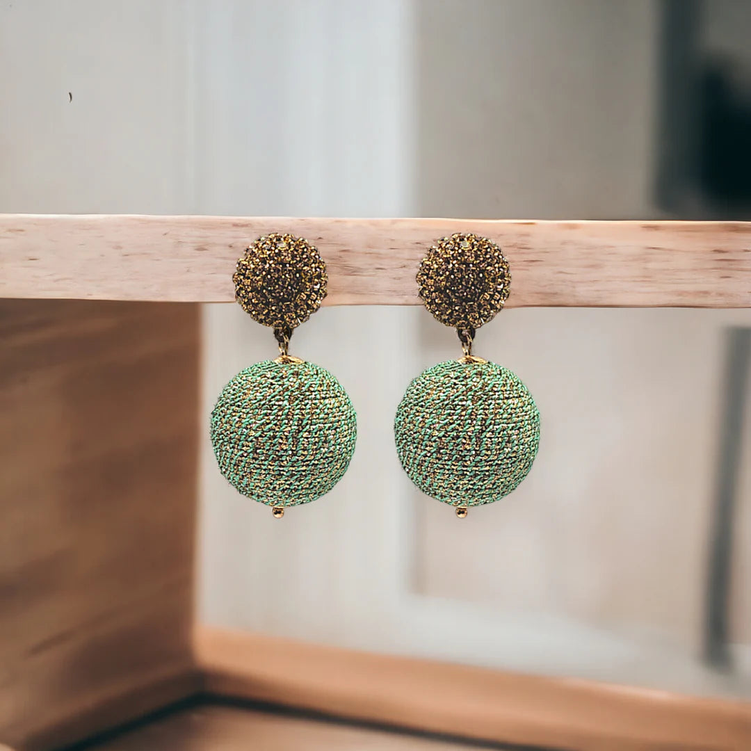 Shimmer Orb Earrings