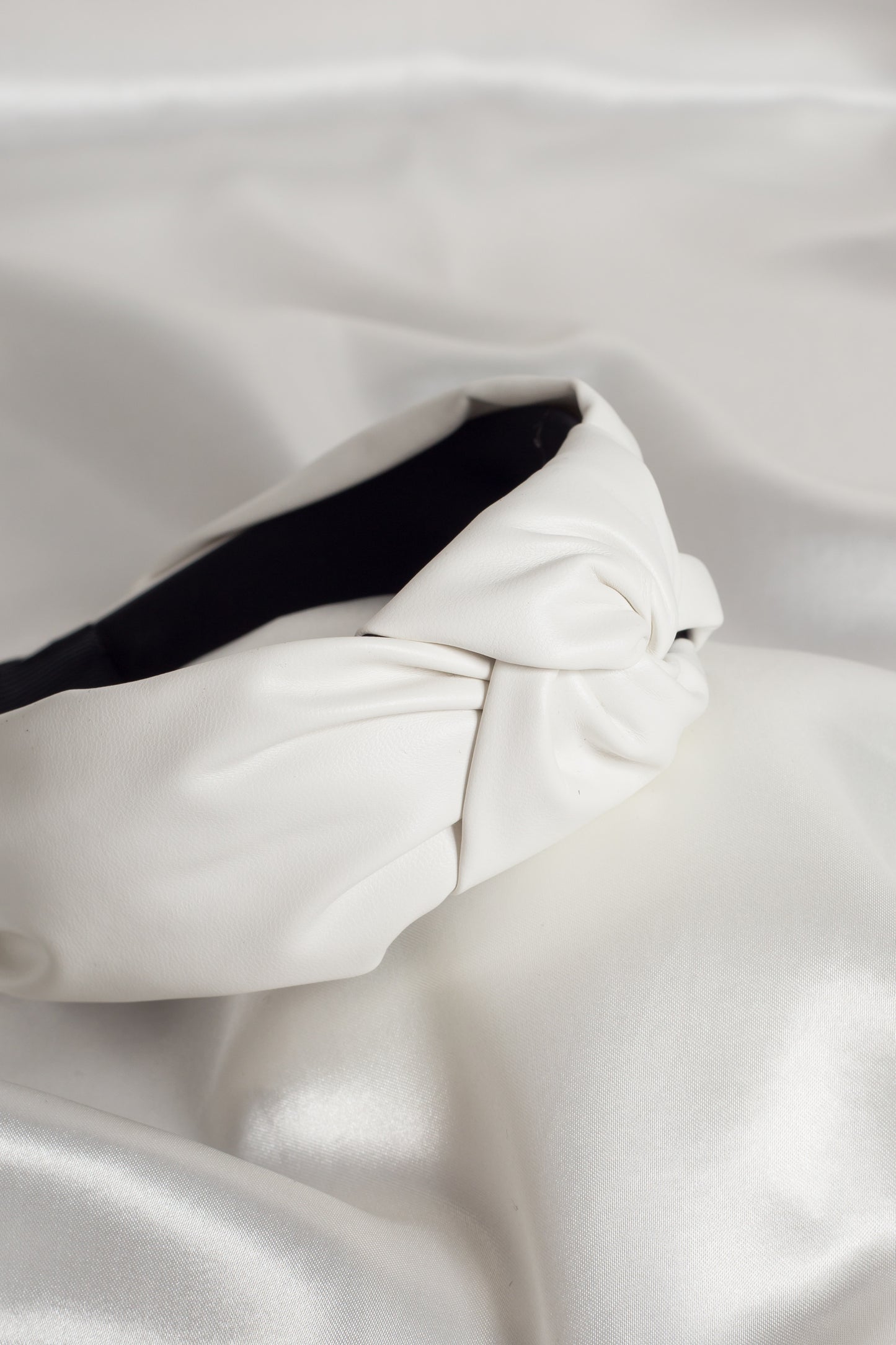 Vegan Leather Knotted Headbands