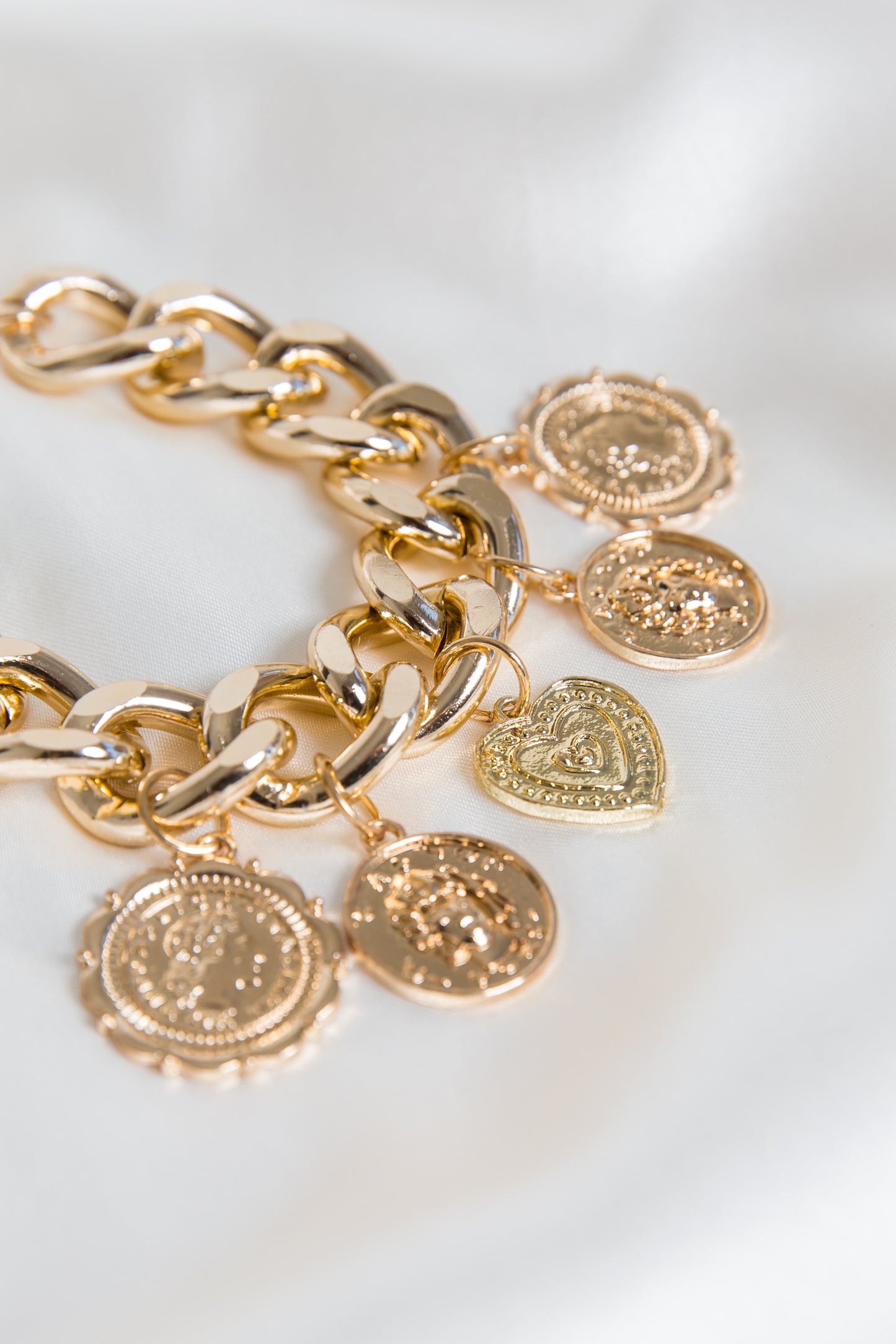 Lucky Charm Curb Bracelet