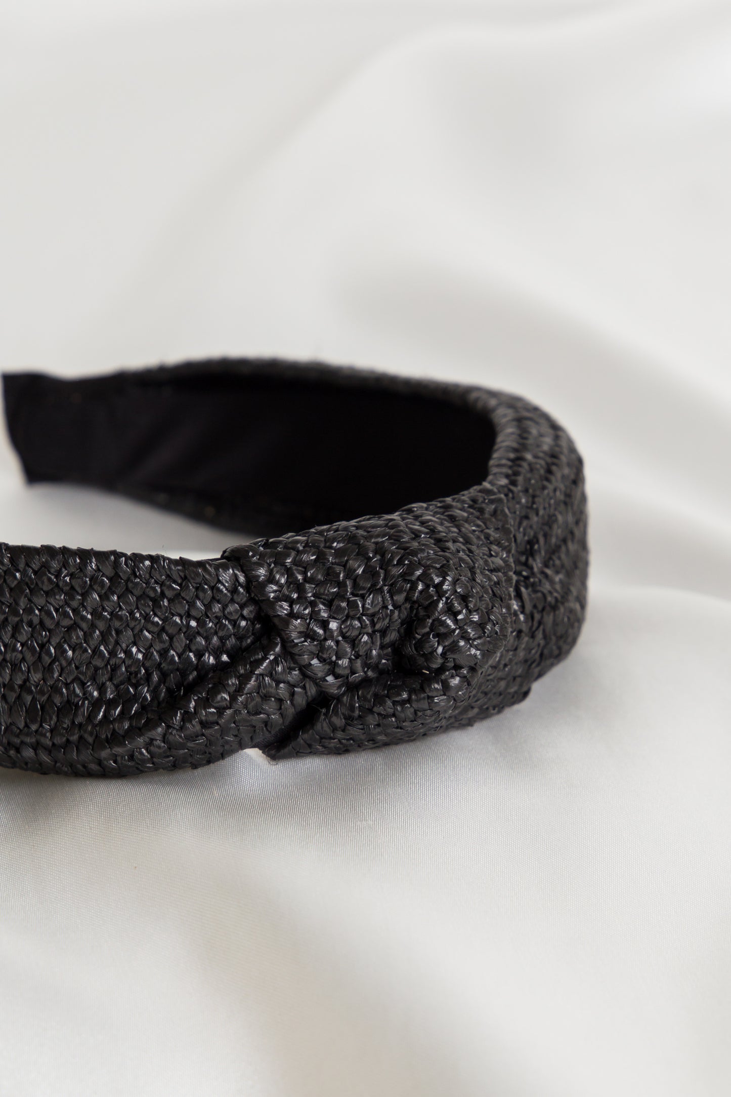 Knotted Raffia Headbands