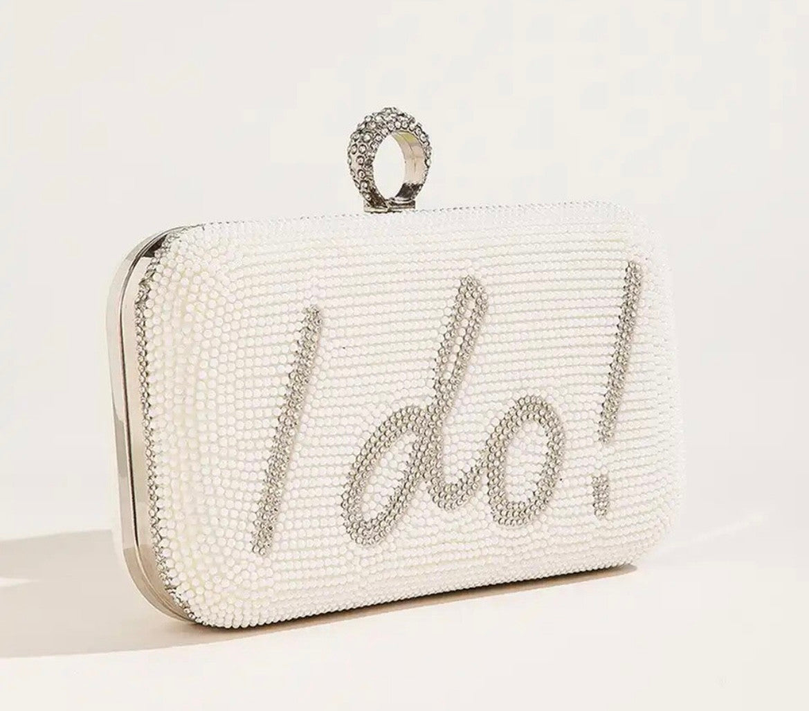 I Do Bride Clutch