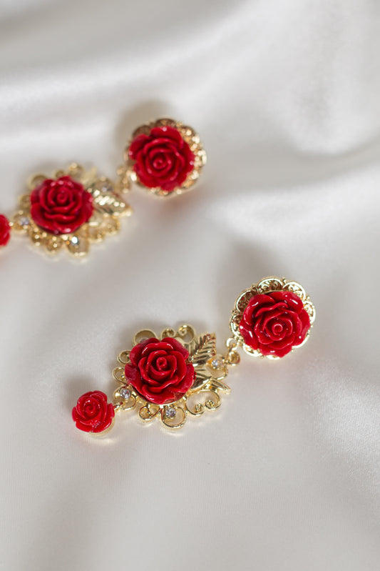 Belle Bud Drop Earrings