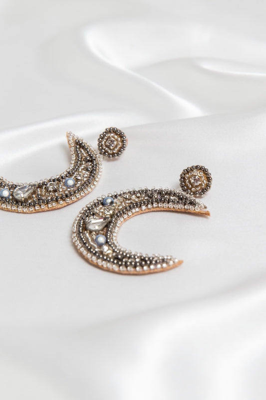 Half Moon Earrings - The Lunar Collection
