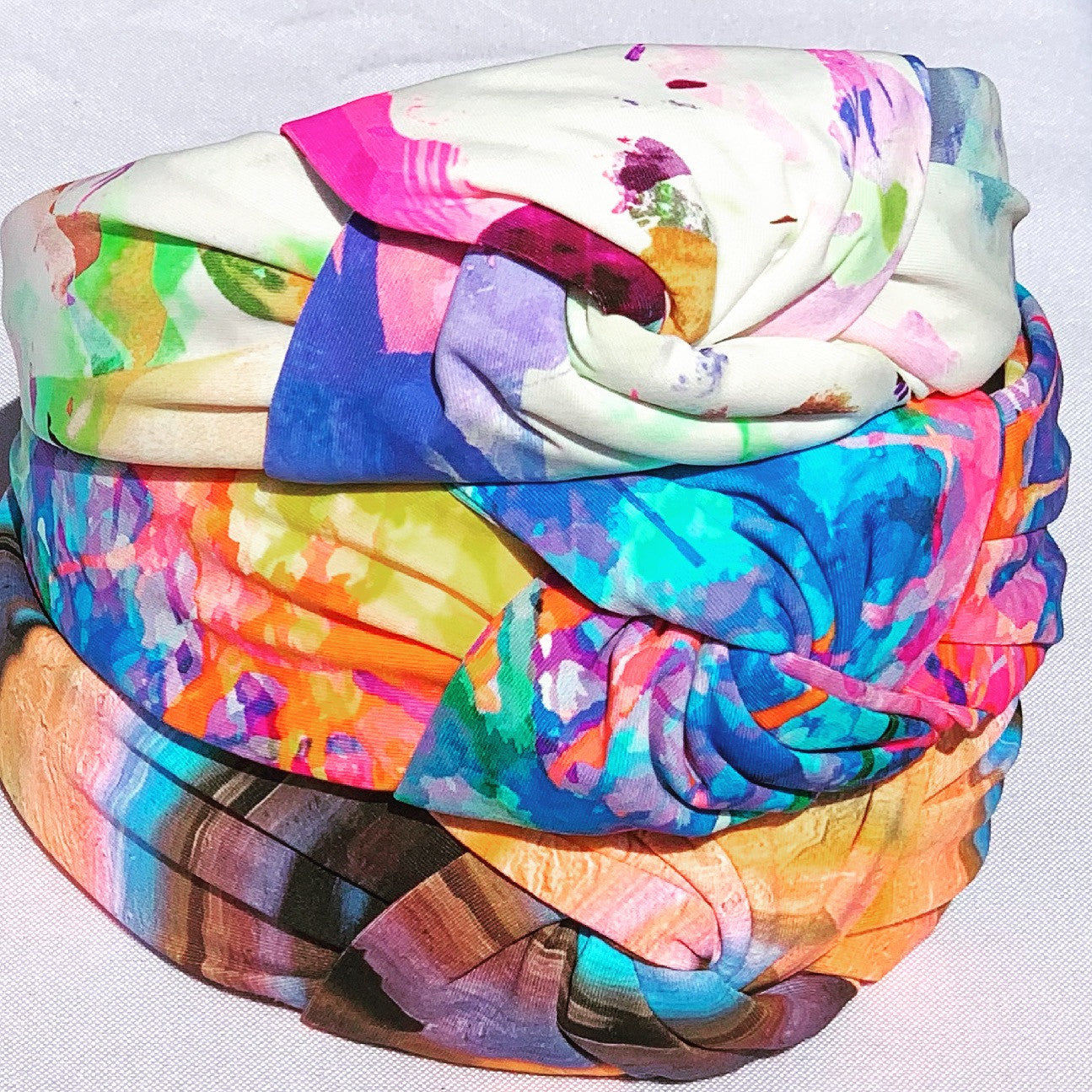 Summer Splash Knotted Headbands
