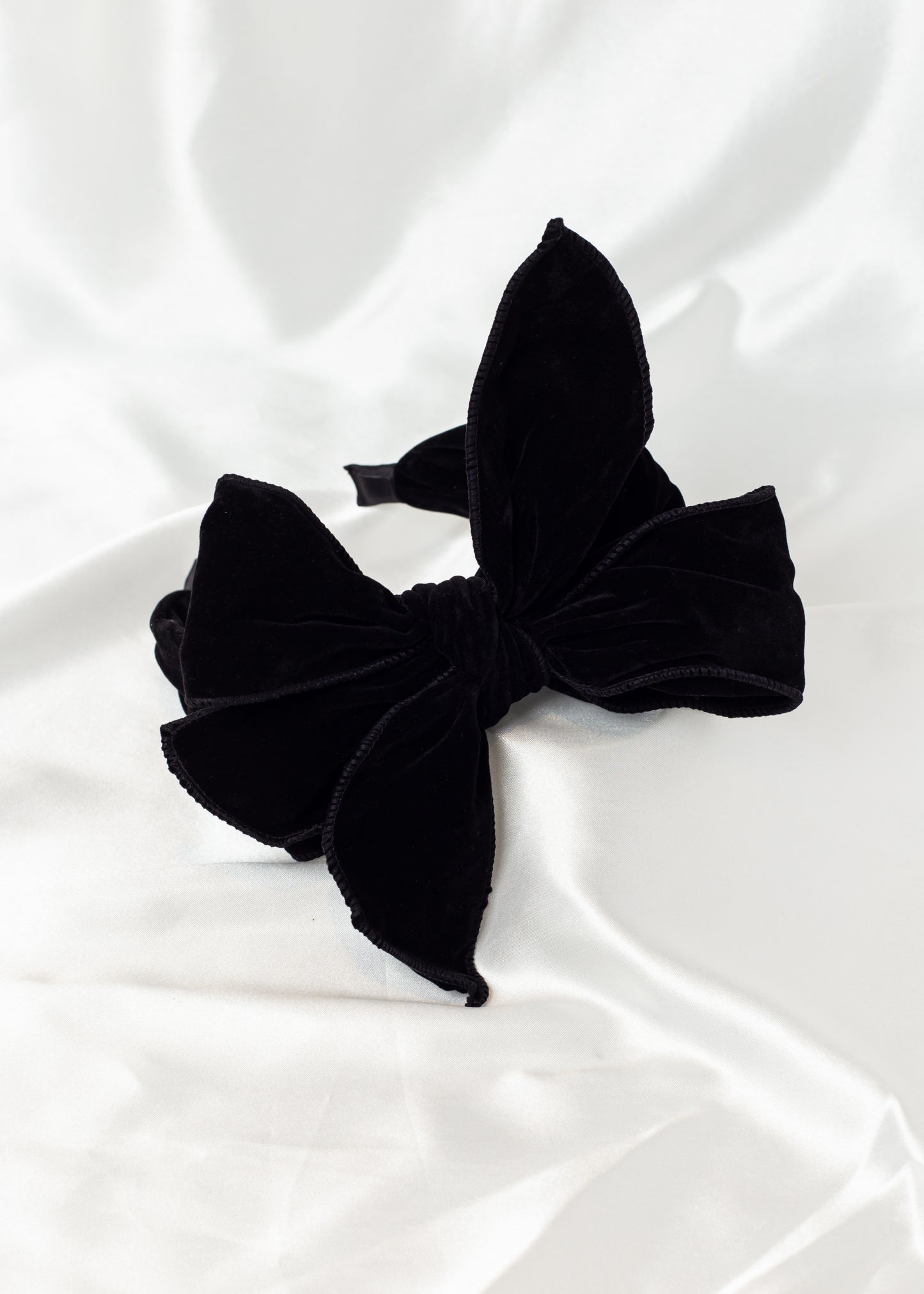 Luxe Velvet Wired Beau Headband