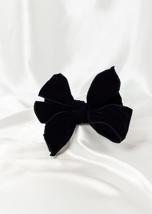 Luxe Velvet Wired Beau Headband