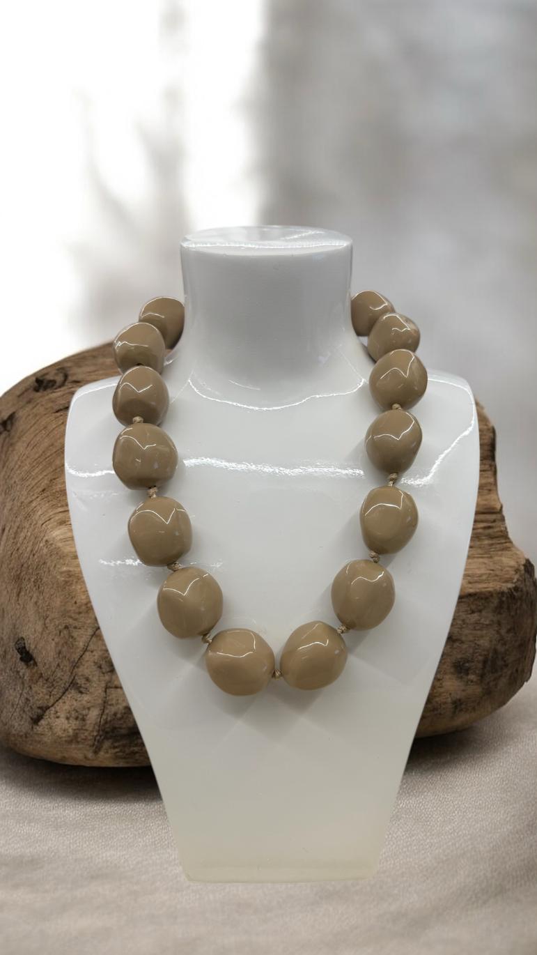 Bam Bam Oversized Beaded Necklace Collection in various colourways