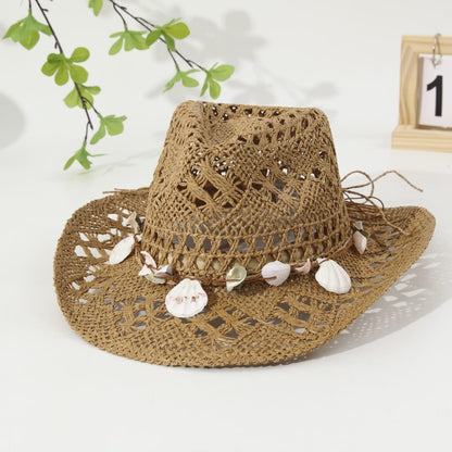 Wanda Shell Cowboy Hat