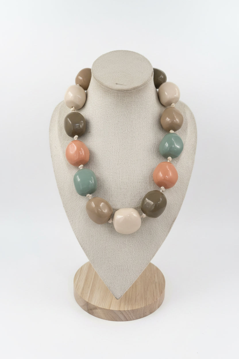 Bam Bam Oversized Beaded Necklace Collection in various colourways