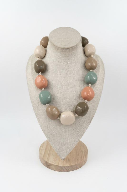 Bam Bam Oversized Beaded Necklace Collection in various colourways