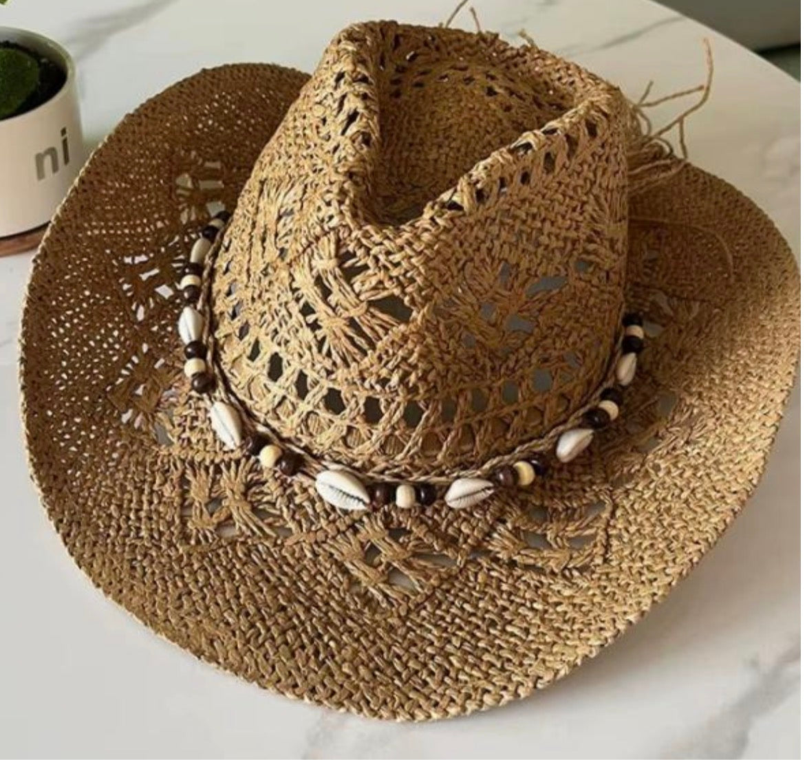 Jessie Shell Cowboy Hat