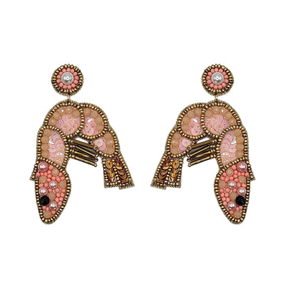 Queen Prawn Earrings