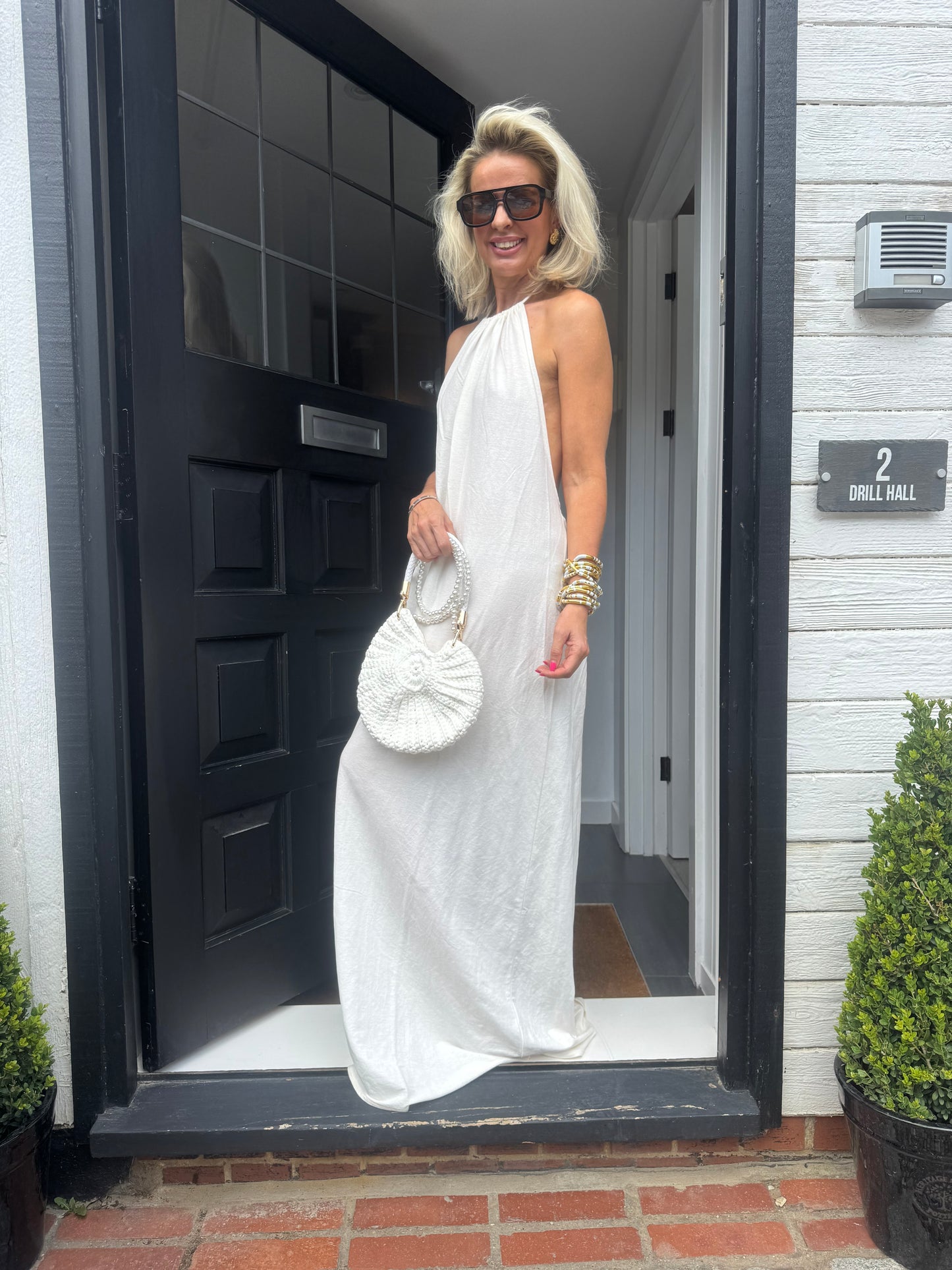 Crochet & Pearl Conch Shell Bag