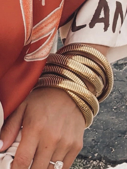 Luxe Strap Bracelets Available In 3 Layer Options in 2 Colourways
