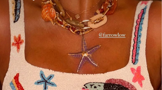 Antigua Starfish Necklace & Earring Set