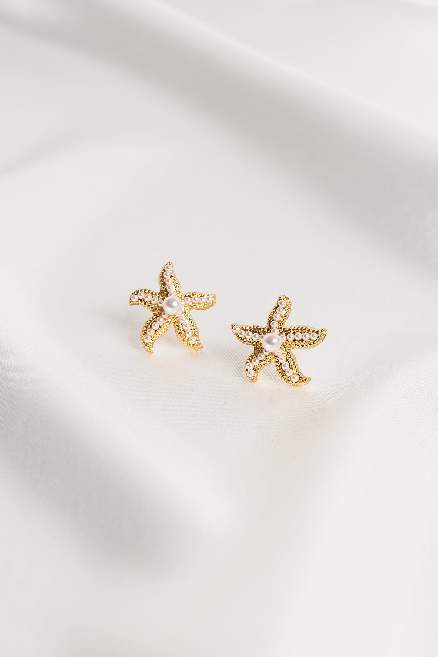 Sydney Gold Starfish Stud Earrings