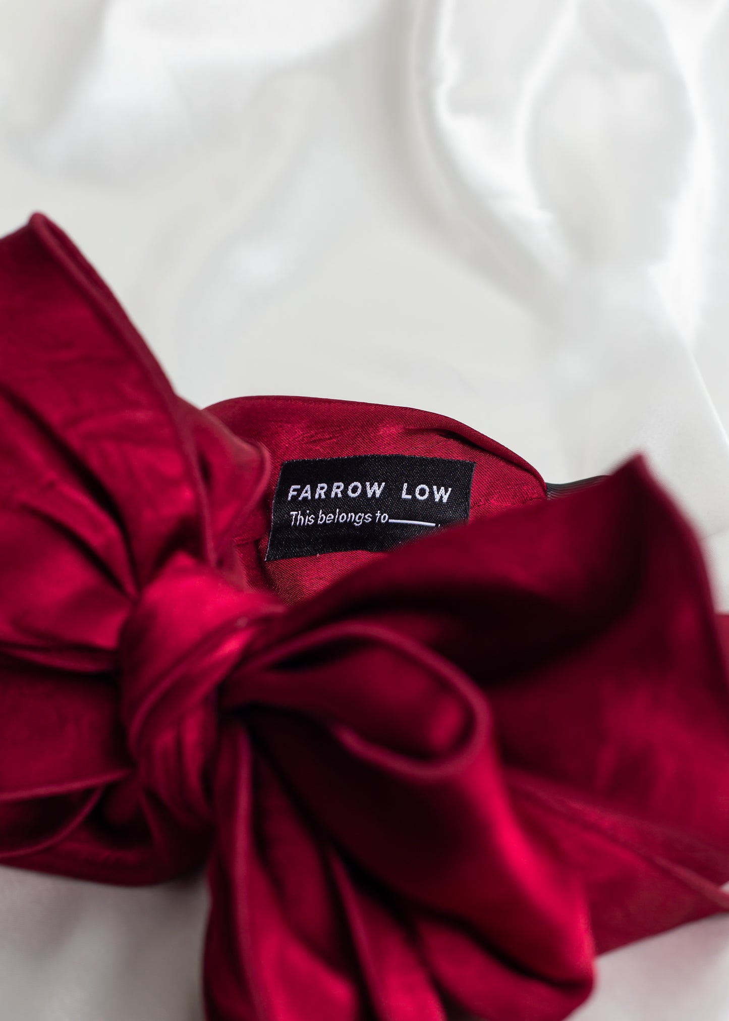 Beau Wired Headband in Emerald, Red & Burgundy