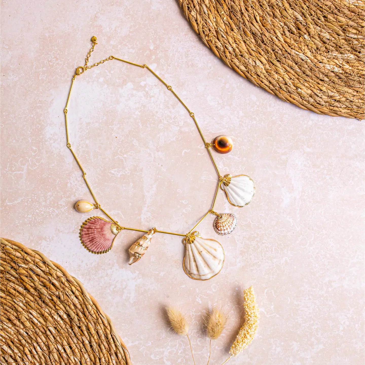 Asiana Hawaiian Shell Necklace - PRE ORDER TO BE SHIPPED 23rd to 25th MAY 2026