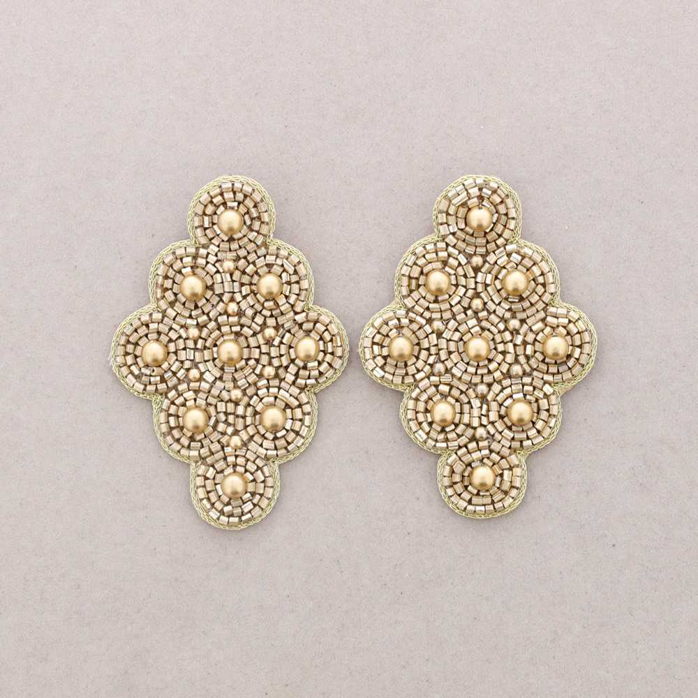 Rommie Beaded Statement Earrings