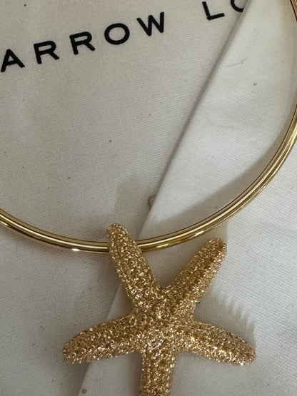 STARFISH CHOKERS IN GOLD & SILVER
