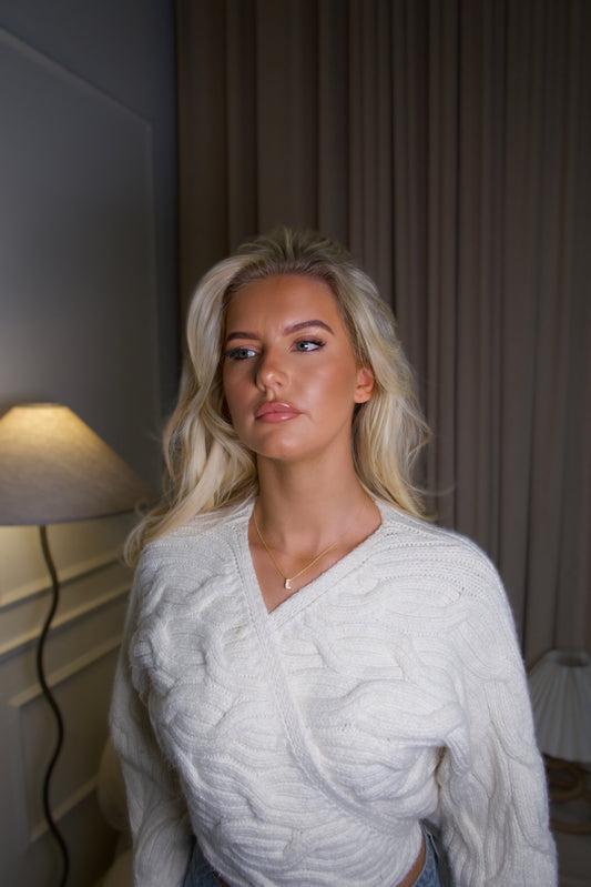 Dainty Personalised Sparkling Letter Necklace