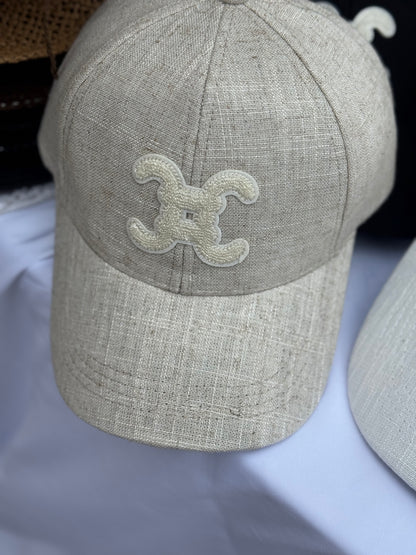 Cici Linen Baseball Caps