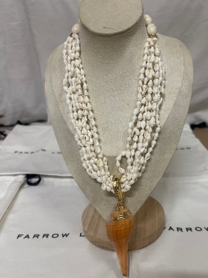 Cone Shell Multi Strand Layered Necklace - available in 2 colour ways
