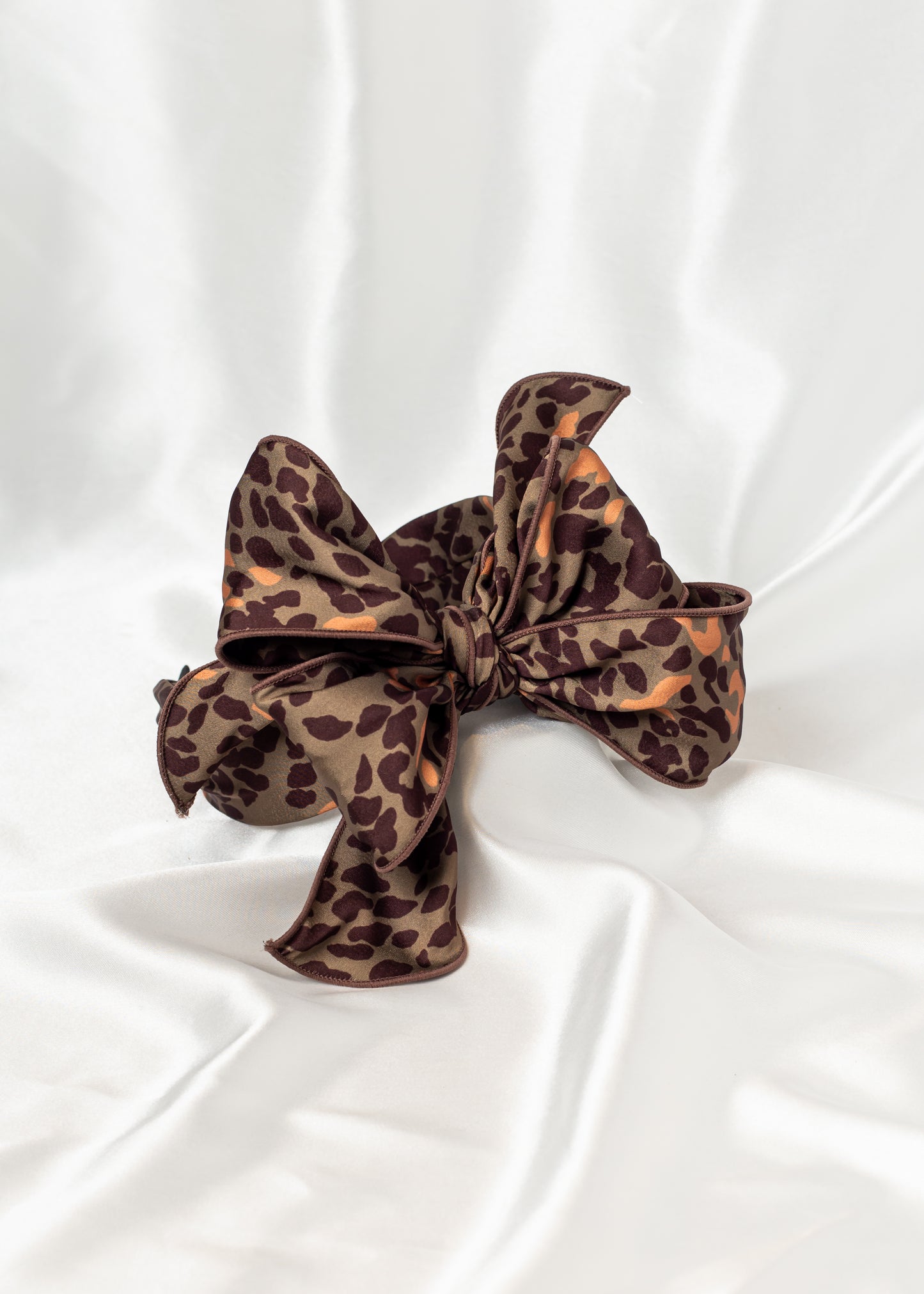 Beau Luxe Wired Bow Headbands In Various Prints