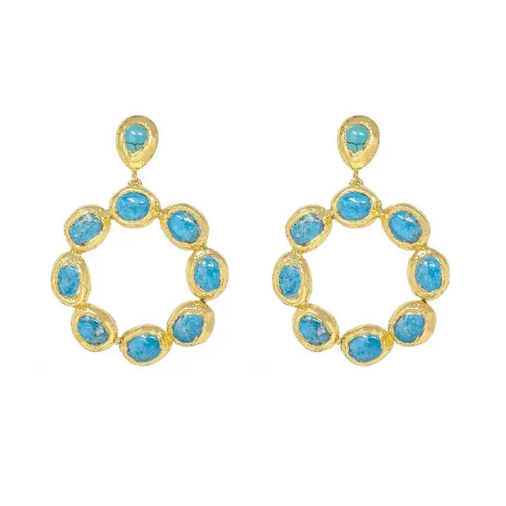 Asiana Wanda Turquoise Earrings