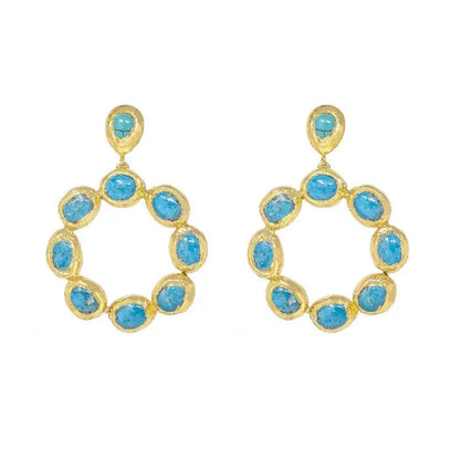 Asiana Wanda Turquoise Earrings