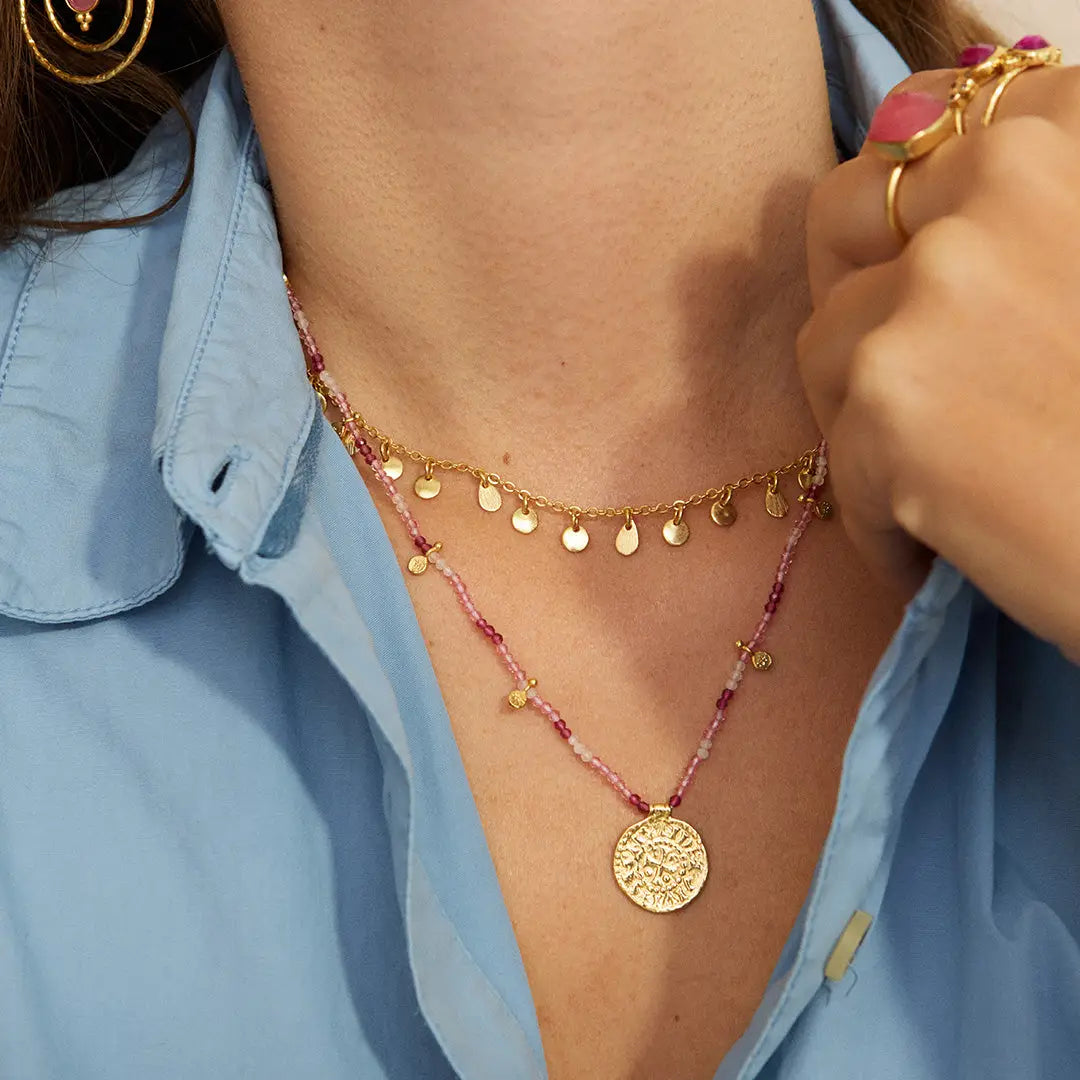 Ashiana Brooke Gold Choker Necklace