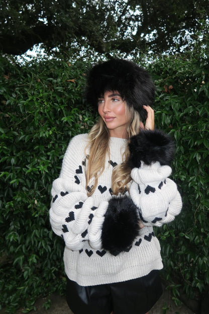 Russian Fur Headband & Fur Cuff Sets in 12 Colours