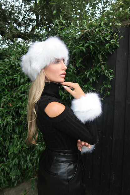 Russian Fur Headband & Fur Cuff Sets in 12 Colours