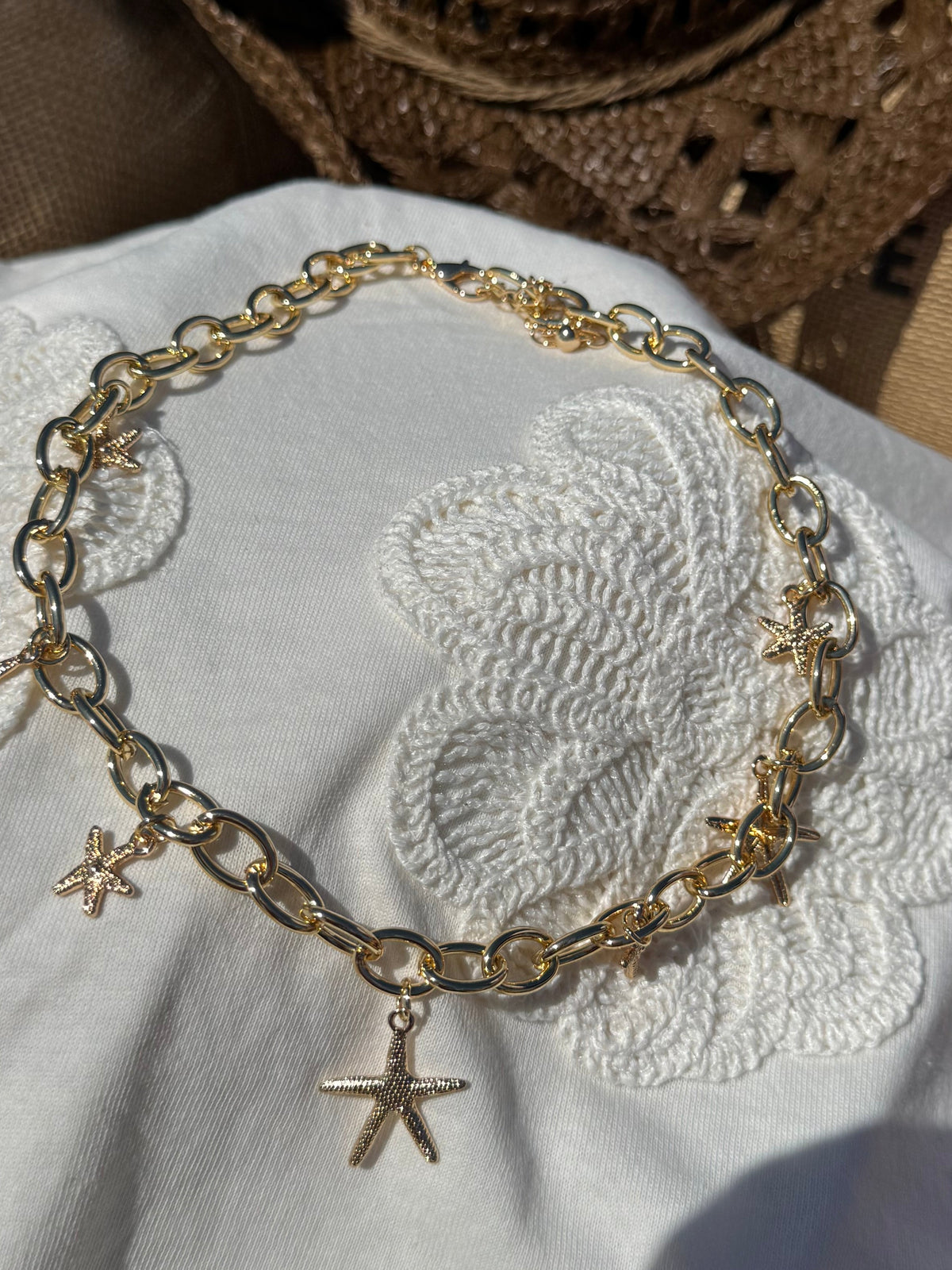 Starfish Chain Necklace