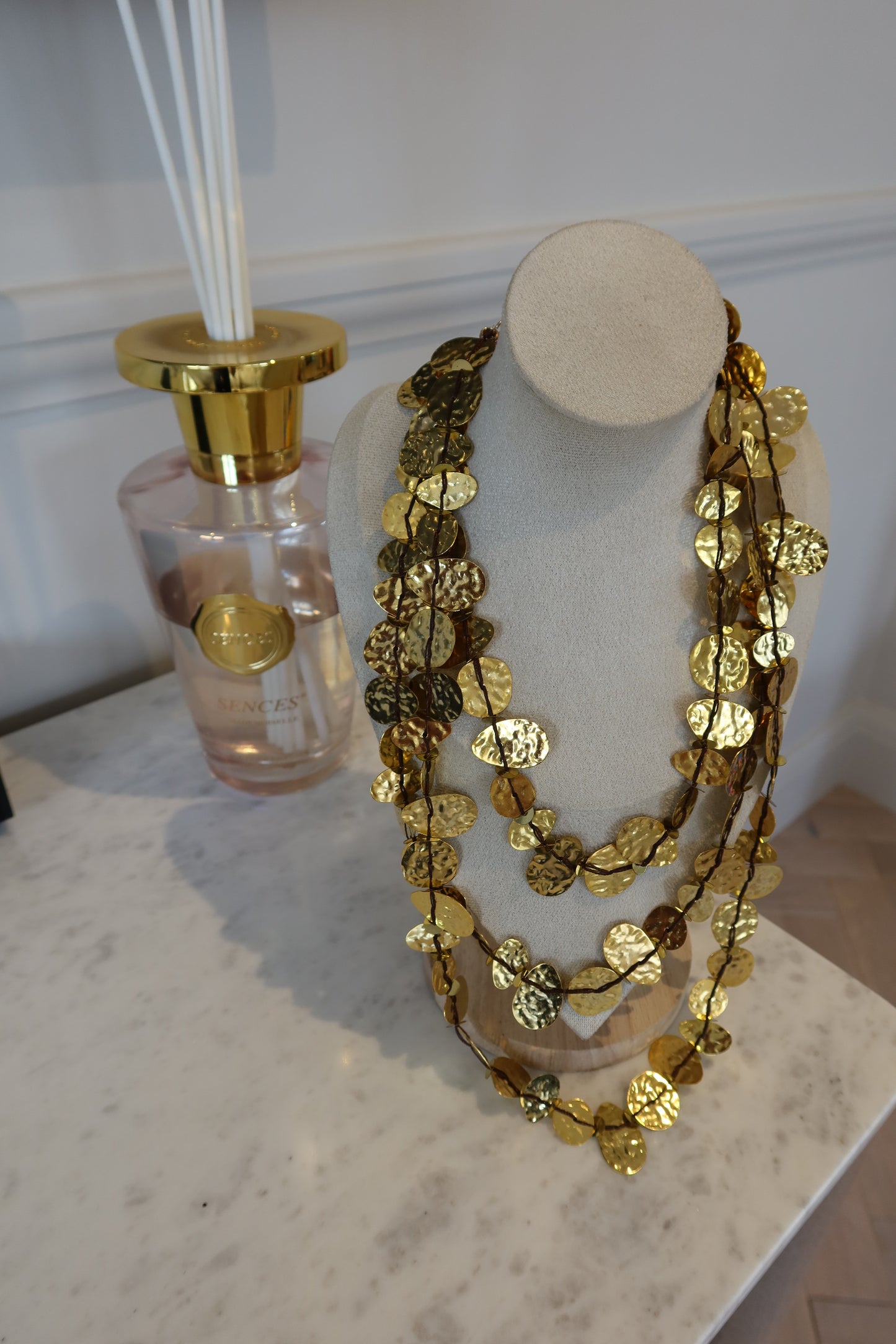 Ushuaia Layered Disc Necklace
