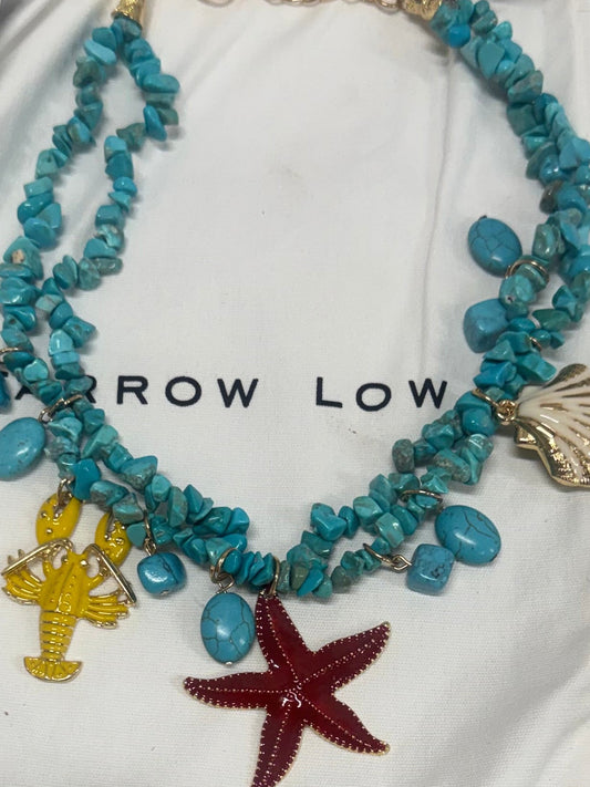 Ocean Breeze Charm Necklace