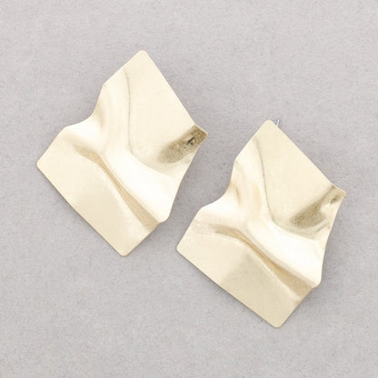 Carrie Gold Metals in Gold & Brush Gold