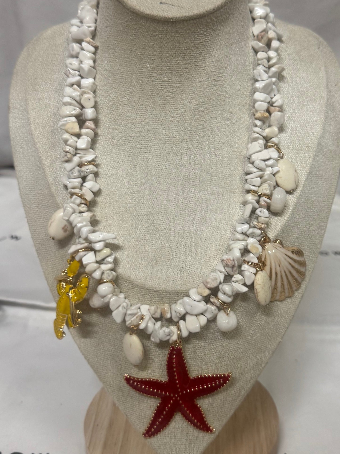 Ocean Breeze Charm Necklace